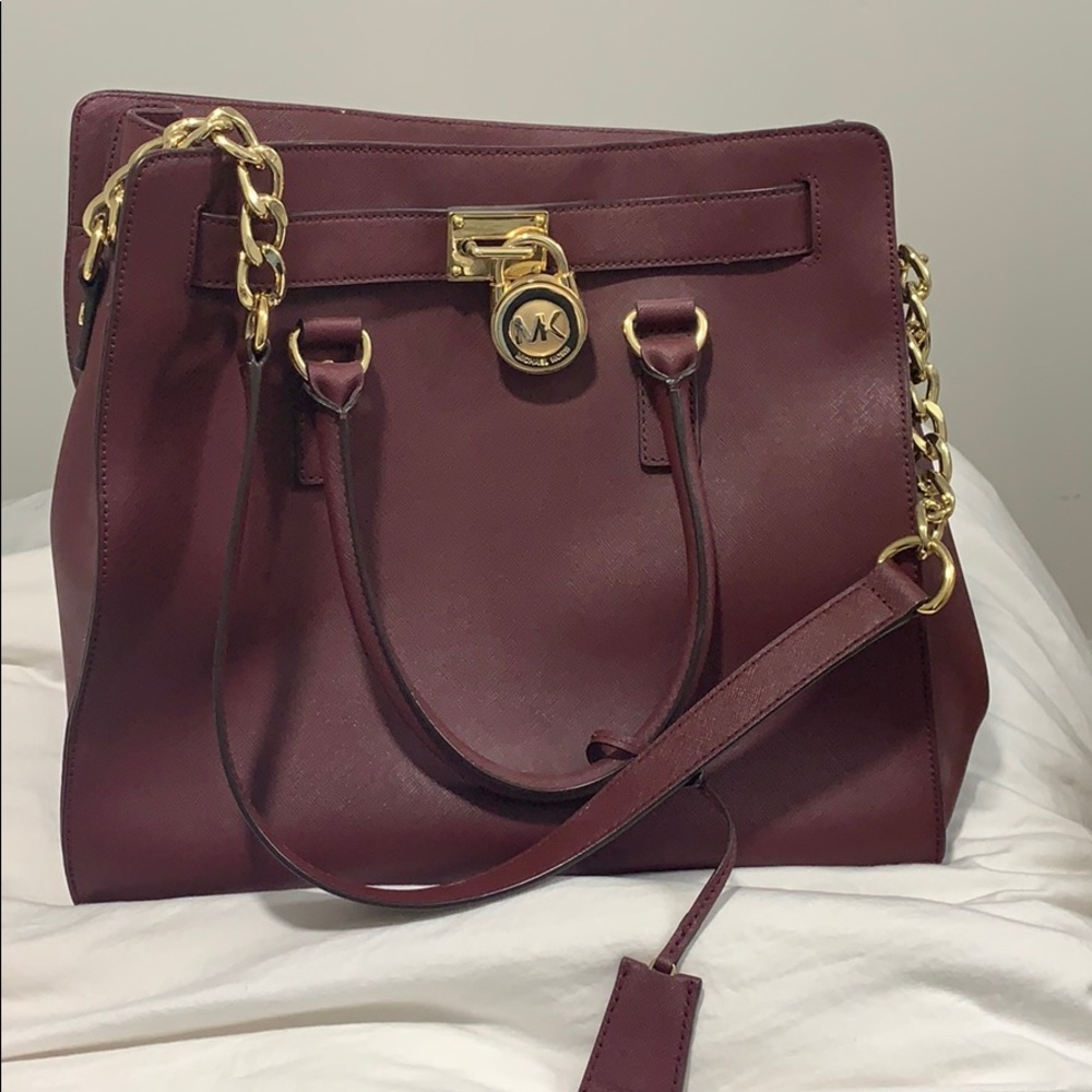 Michael Kors Merlot large handbag